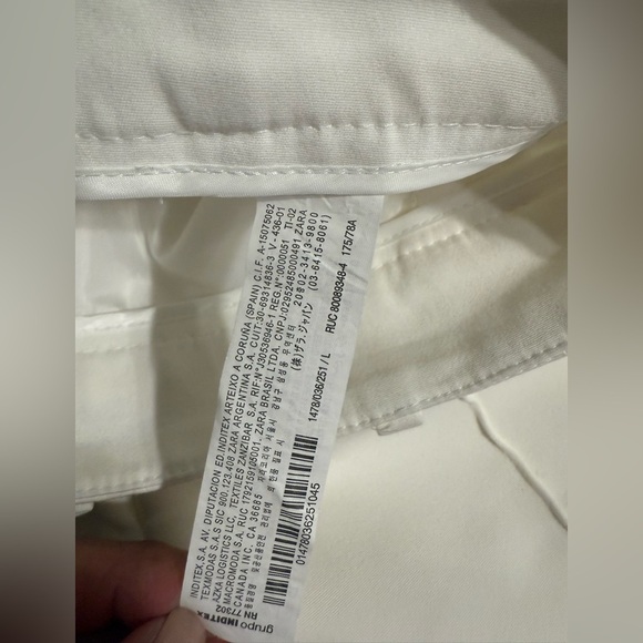 Elegant White High-waist Women's Shorts - Picture 10 of 11